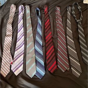 Bundle of 8 neck ties. Excellent condition. Dress to impress!